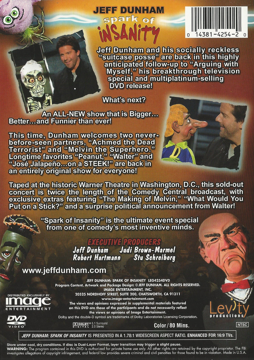 Jeff Dunham: Spark of Insanity (DVD)