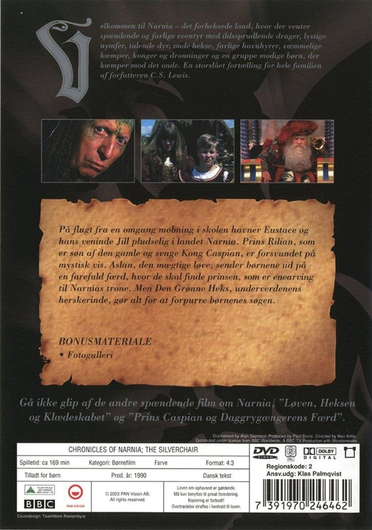 Narnia 3: Sølvstolen (DVD)