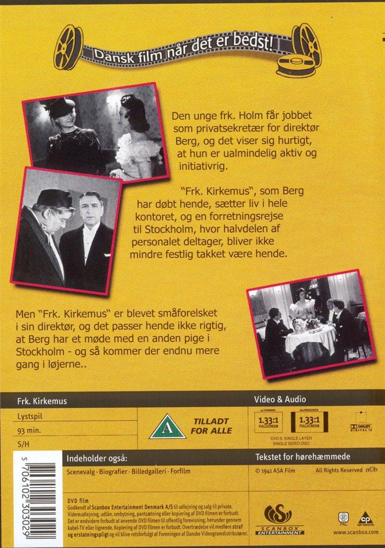 Frøken Kirkemus (DVD)