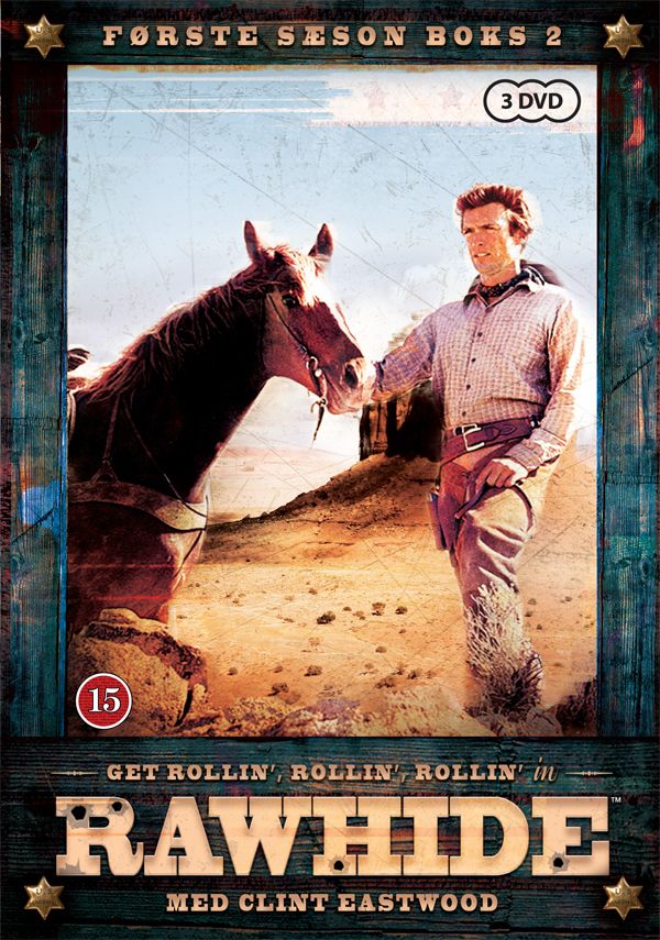 Rawhide - Første Sæson Boks 2 (3 DVD) (DVD)