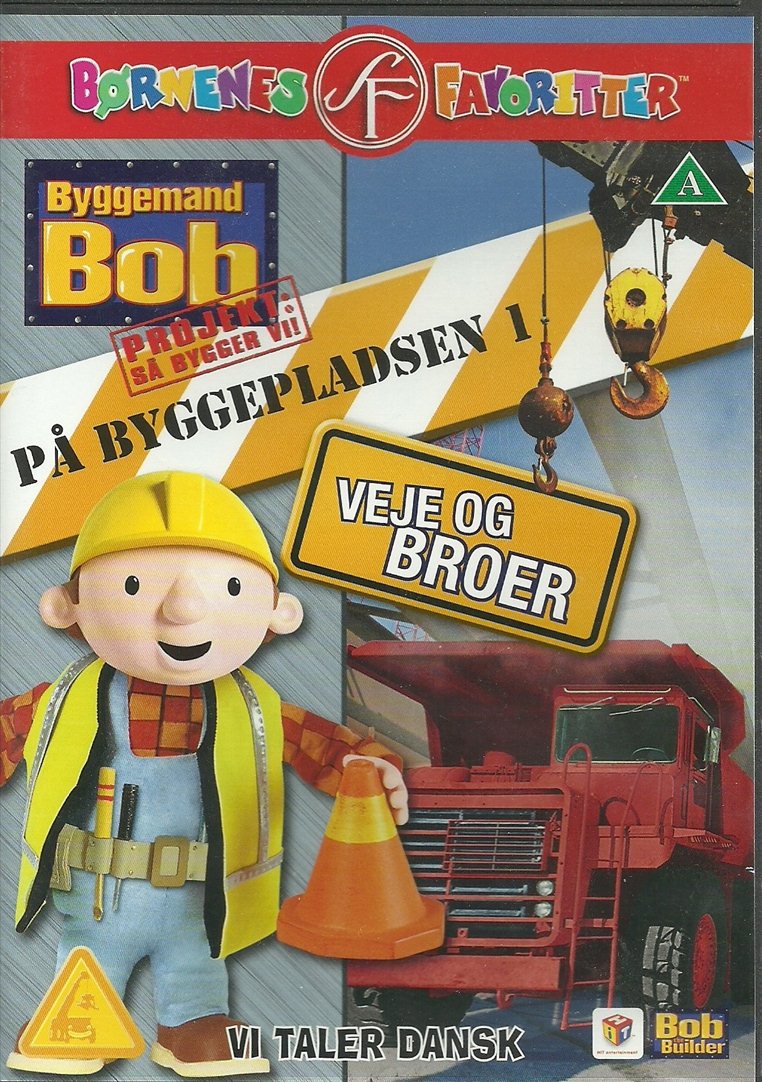 Byggemand Bob på byggepladsen 1 - Veje og broer (DVD)