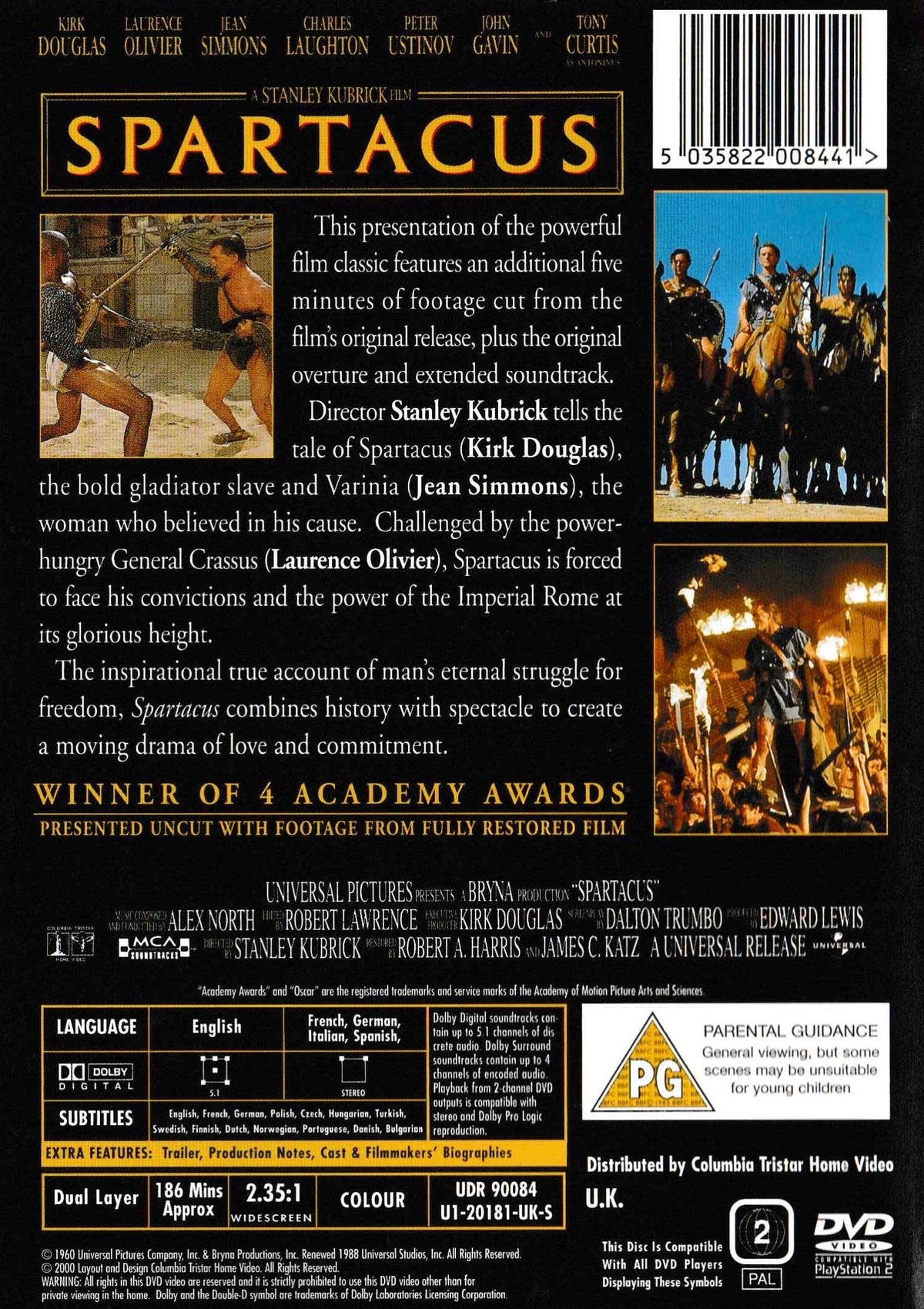 Spartacus (DVD)