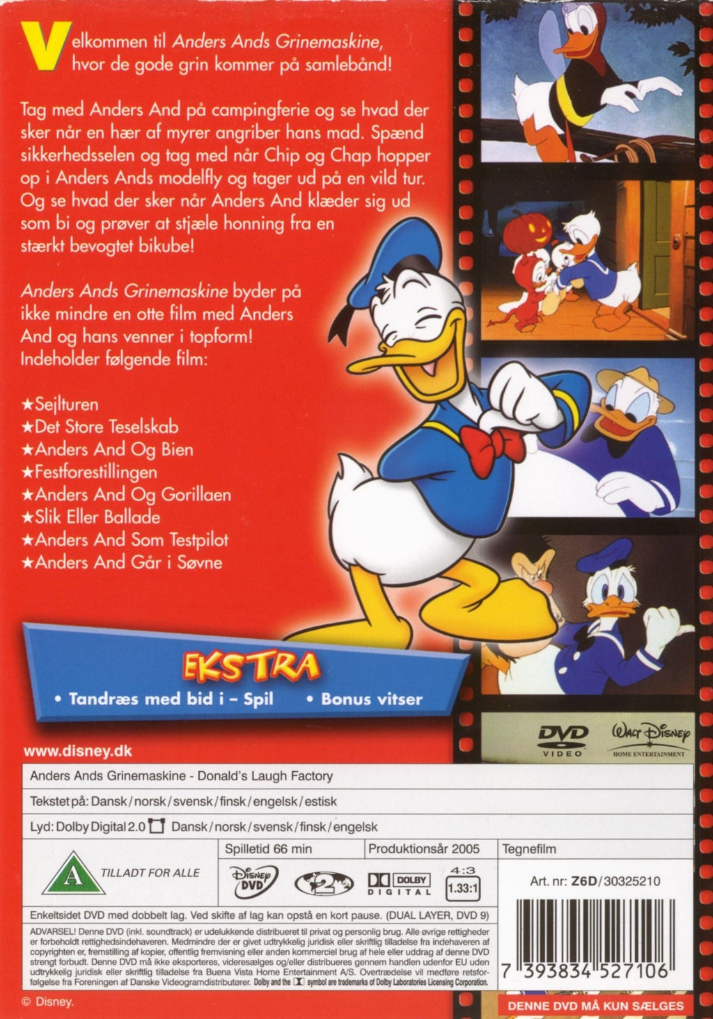 Anders Ands Grinemaskine (DVD)