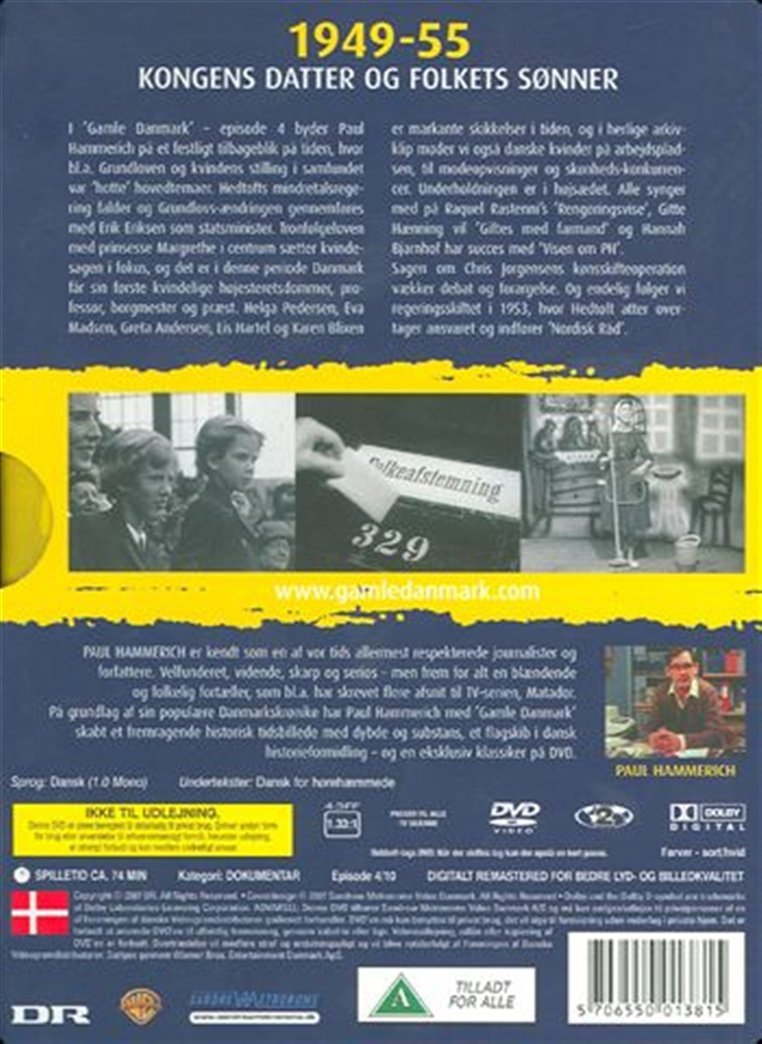 Gamle Danmark: Episode 4 (DVD)
