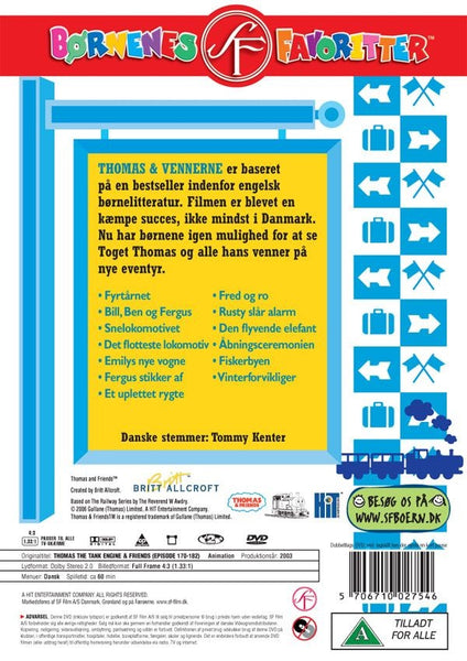 Thomas & vennerne: Snelokomotivet og andre historier (DVD)