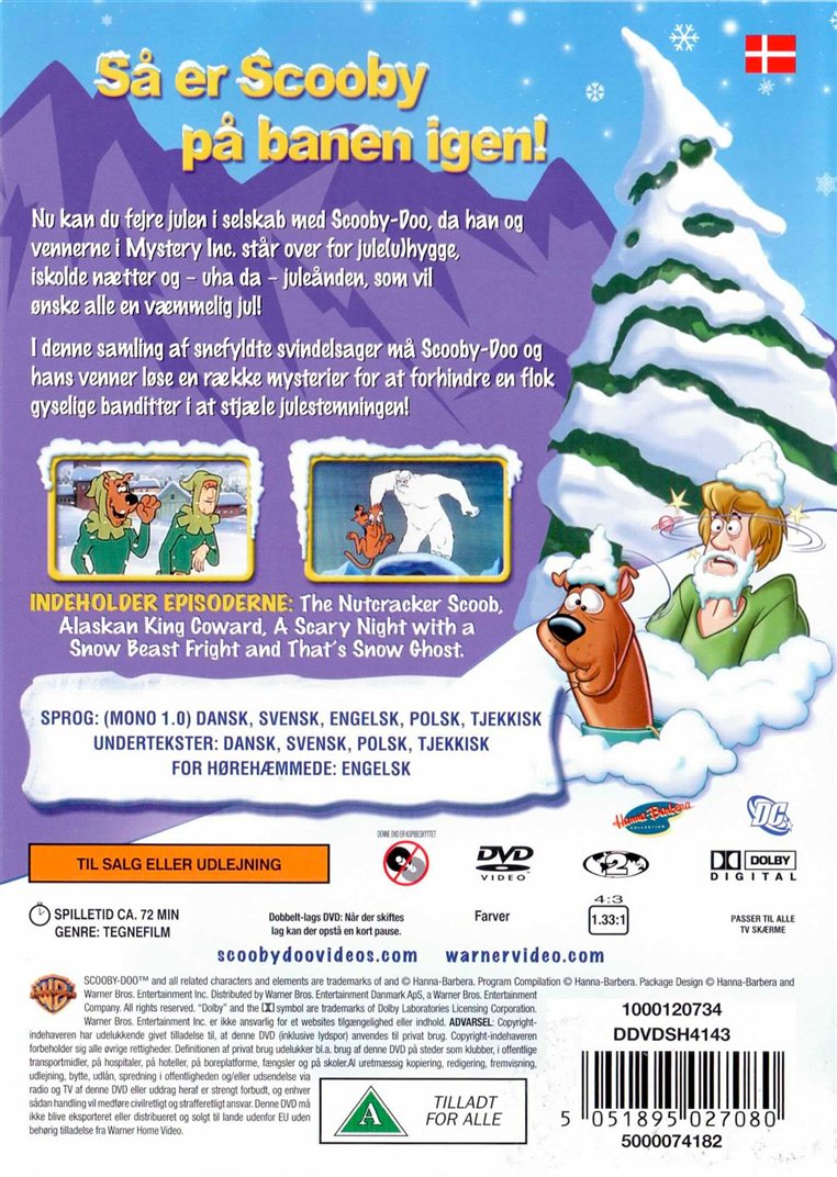 Scooby-Doo! og vinterspøgelset (DVD)