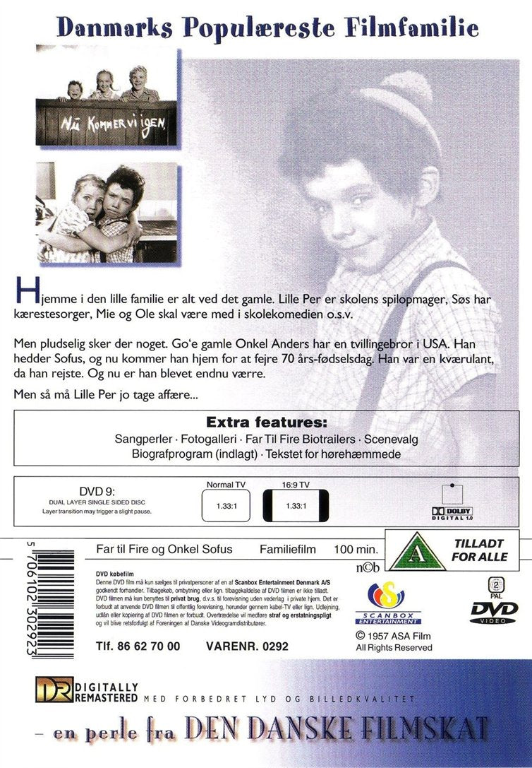 Far til Fire og Onkel Sofus (DVD)
