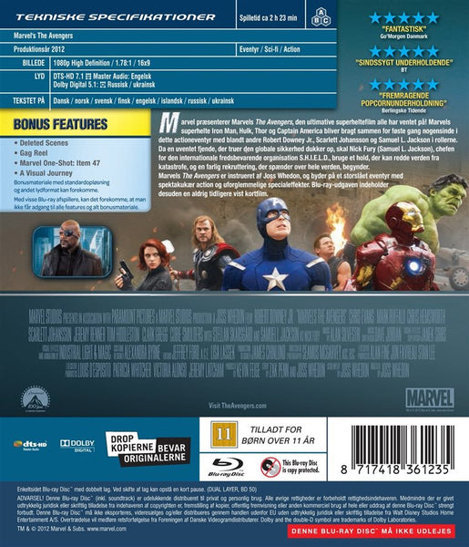 Marvel's The Avengers (Blu-ray)