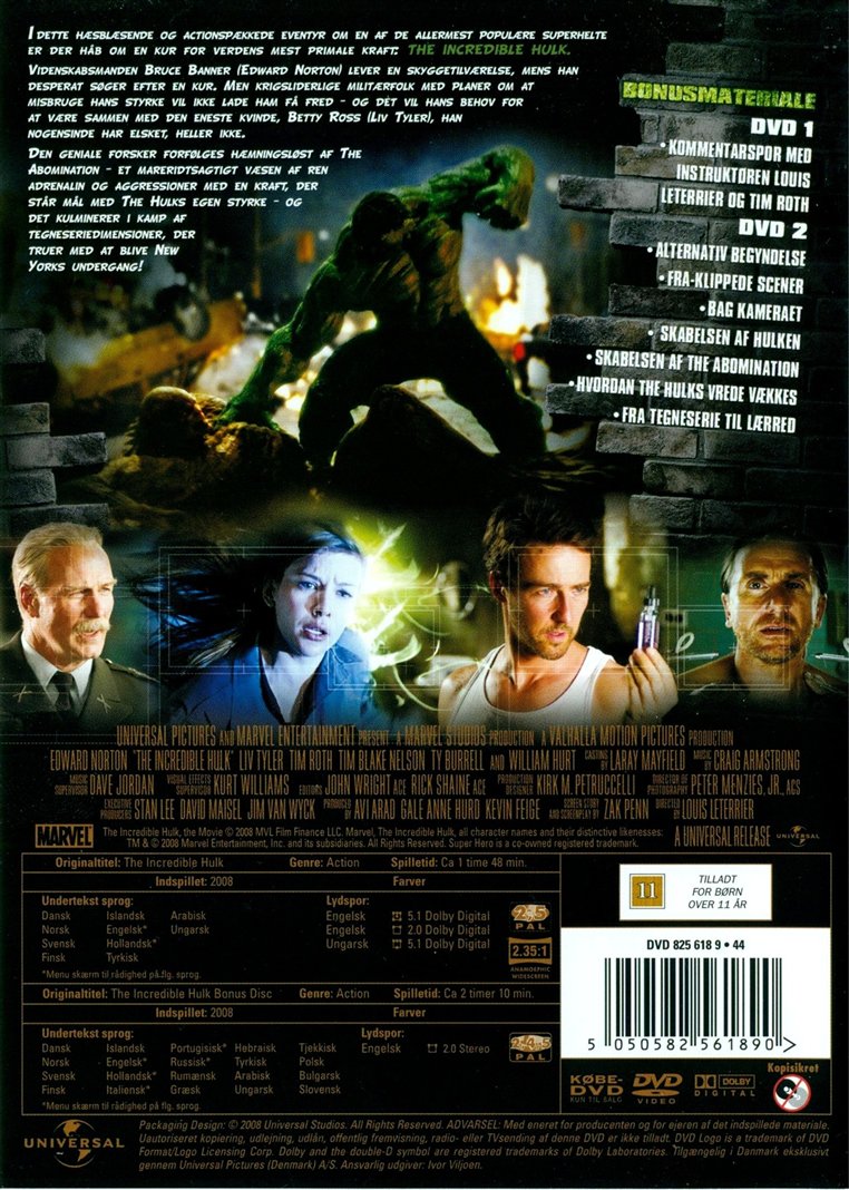 The Incredible Hulk (DVD)
