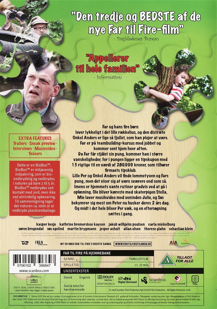 Far til Fire - På Hjemmebane (DVD)