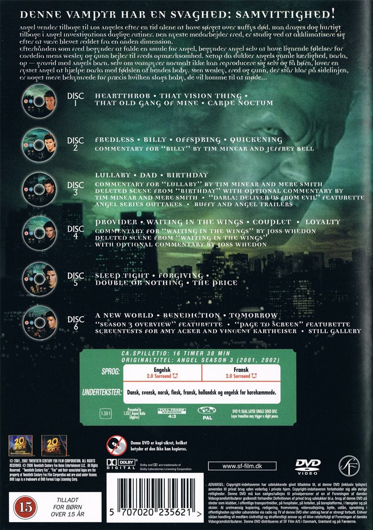 Angel: Season Three DVD Collection (DVD)