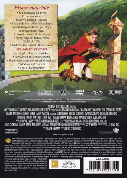 Harry Potter og De Vises Sten (DVD)