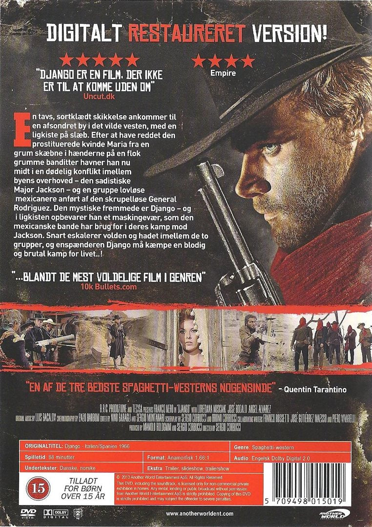 Django: Vestens hævner (DVD)