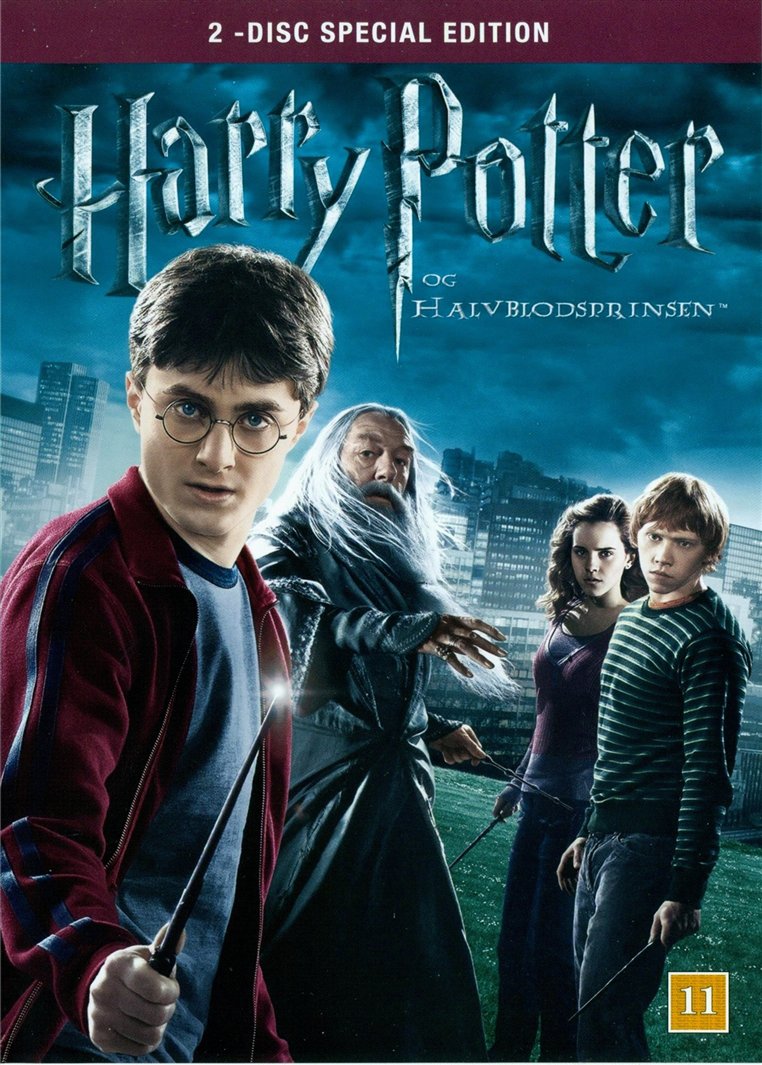 Harry Potter og Halvblodsprinsen (DVD)