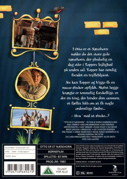 Otto er et næsehorn (DVD)