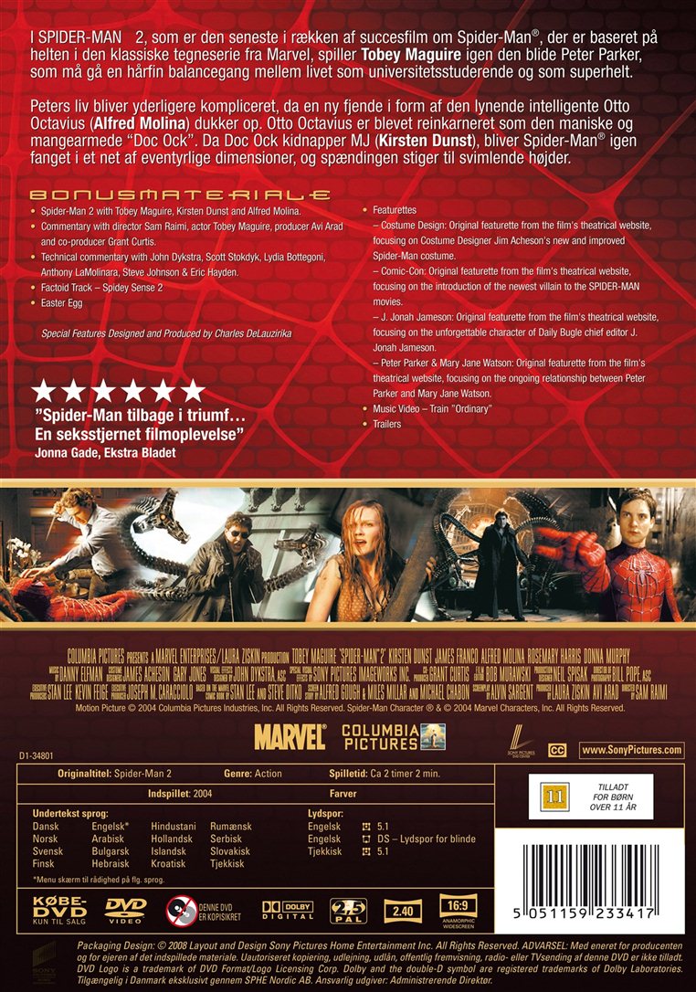 Spiderman 2 (DVD)