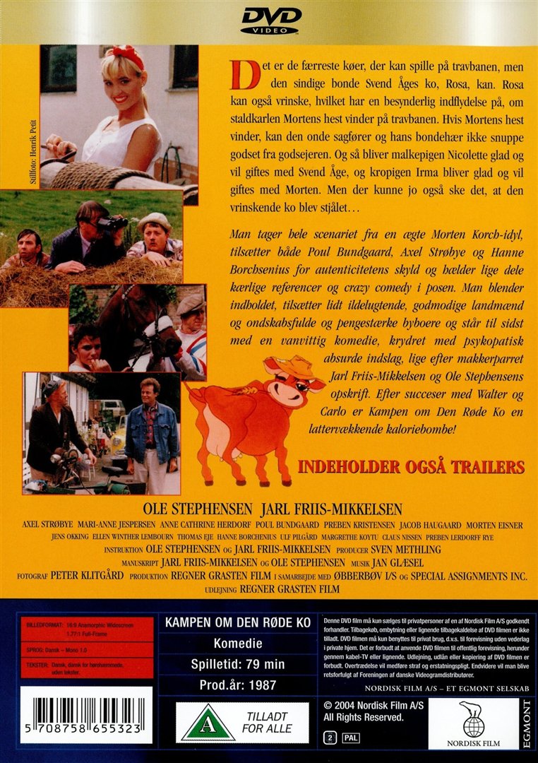 Kampen Om Den Røde Ko (DVD) – RetroHygge.dk