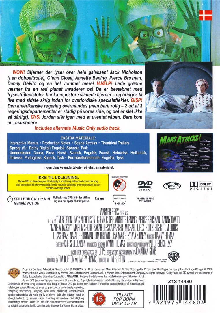 Mars Attacks! (DVD)