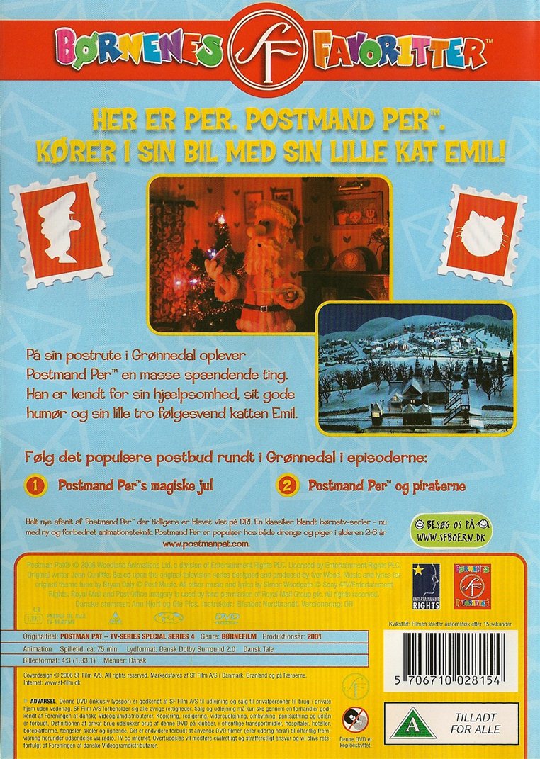 Postmand Per magiske jul (DVD)