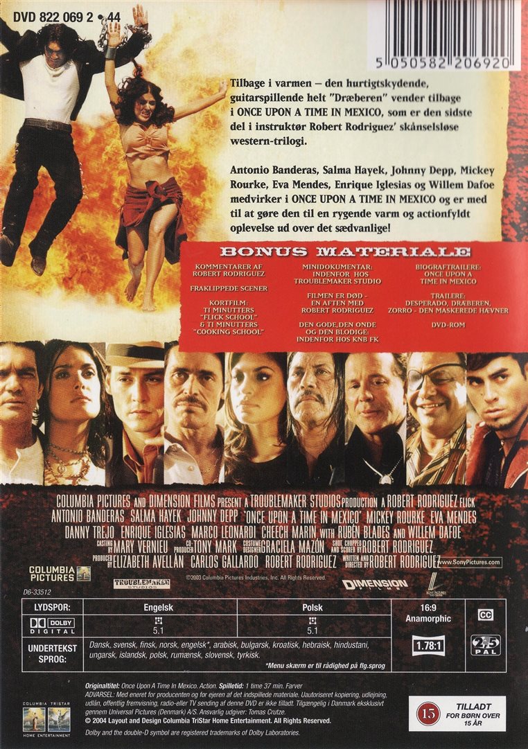 Once Upon a Time in Mexico (DVD)