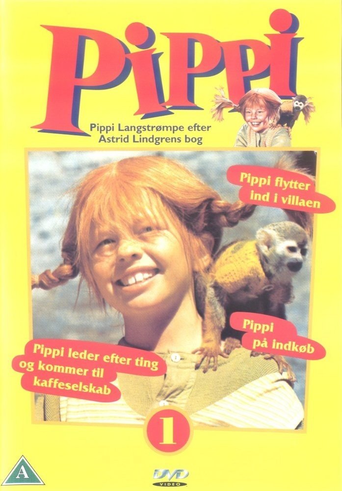 Pippi 1 - Pippi flytter ind i villaen (DVD)