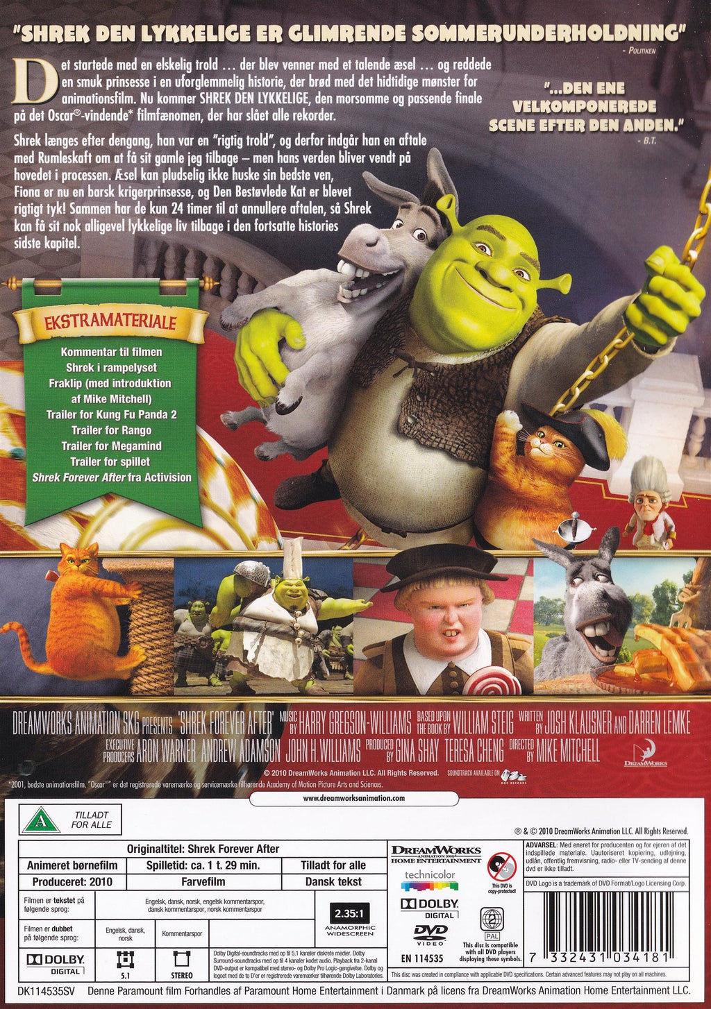 Shrek Den Lykkelige (DVD)