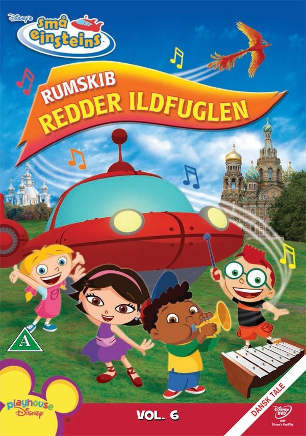 Små Einsteins Vol.6: Rumskib Redder Ildfuglen (DVD)