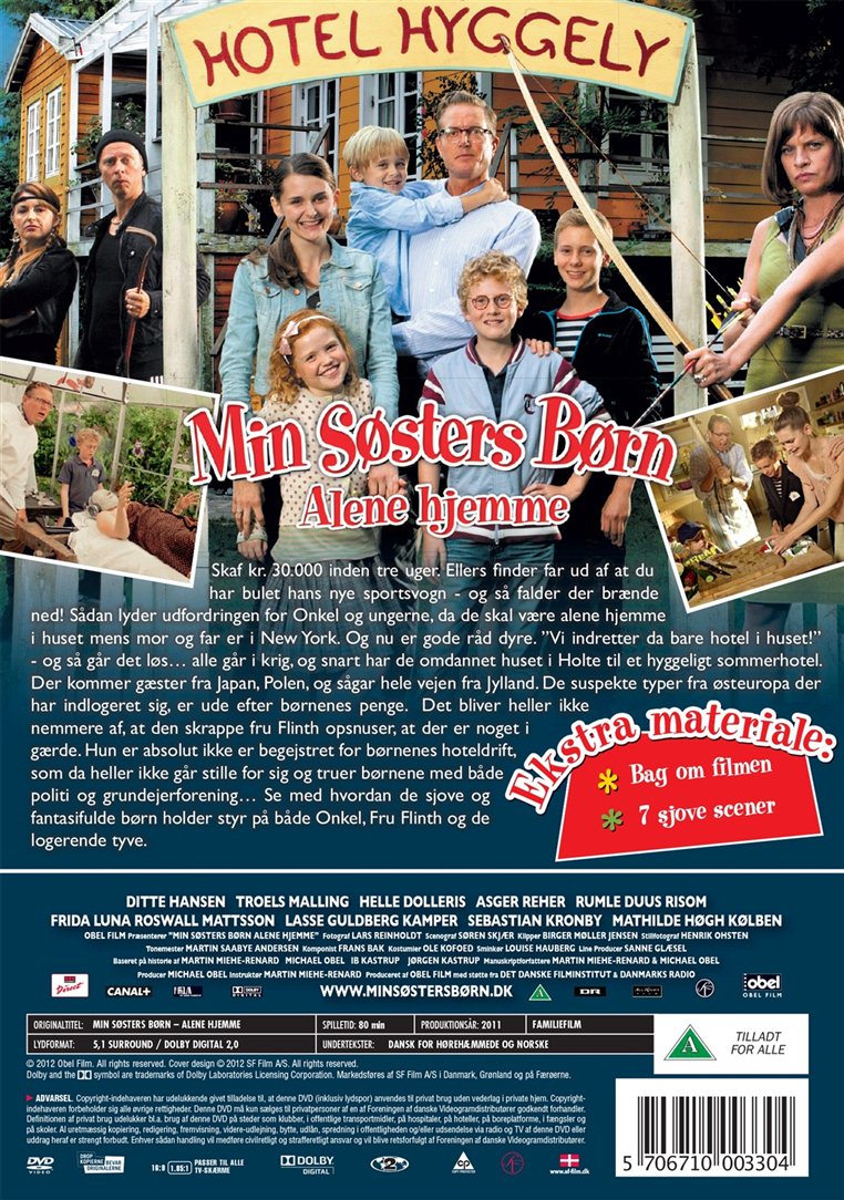 Min Søsters Børn Alene Hjemme (DVD)