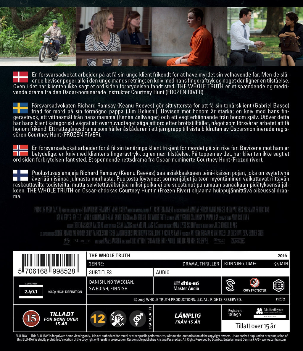 The Whole Truth (Blu-ray)