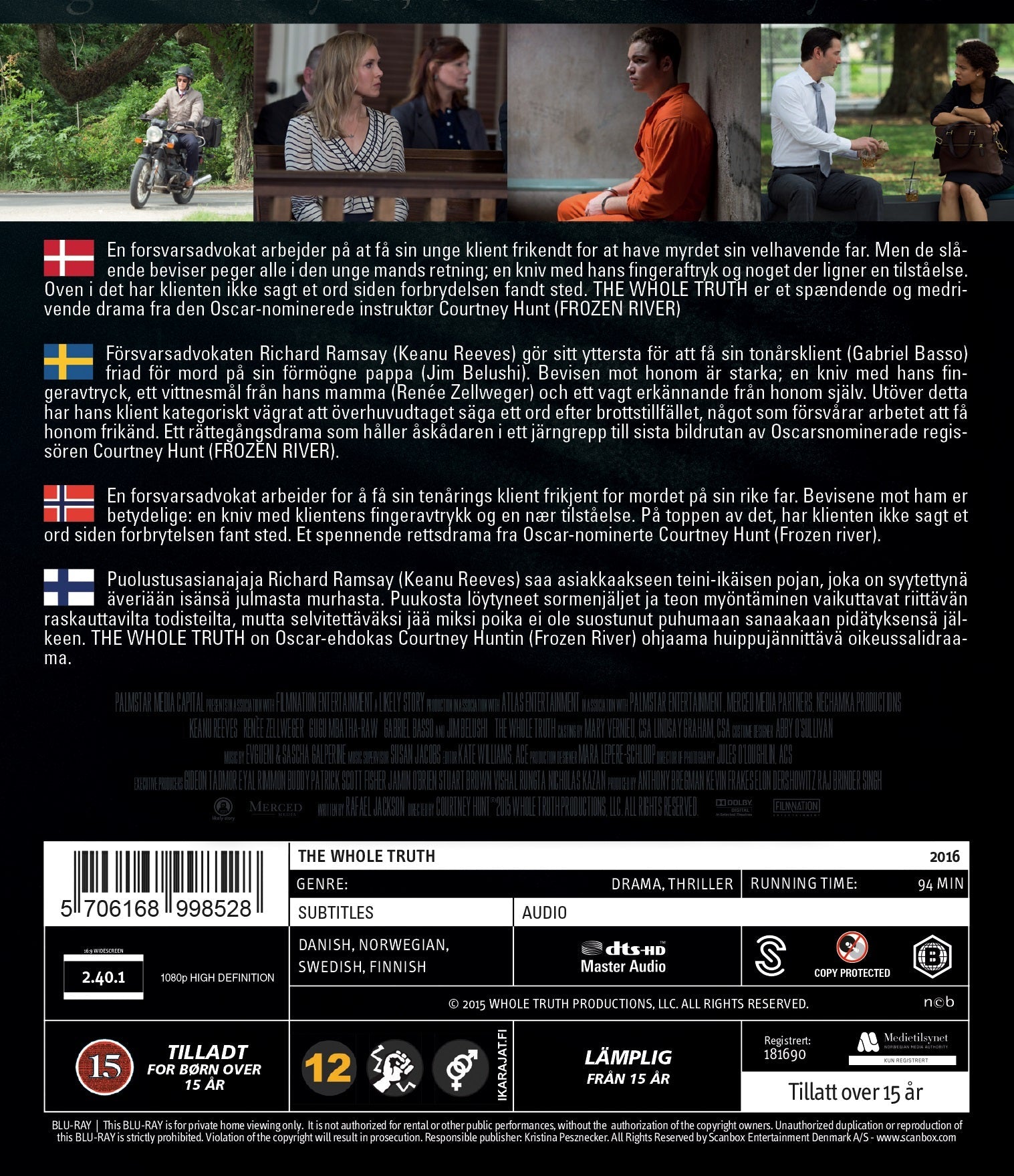 The Whole Truth (Blu-ray)