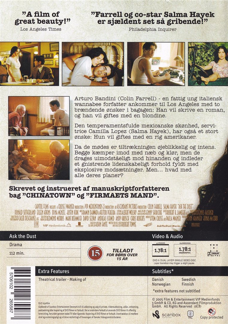 Ask the dust (DVD)