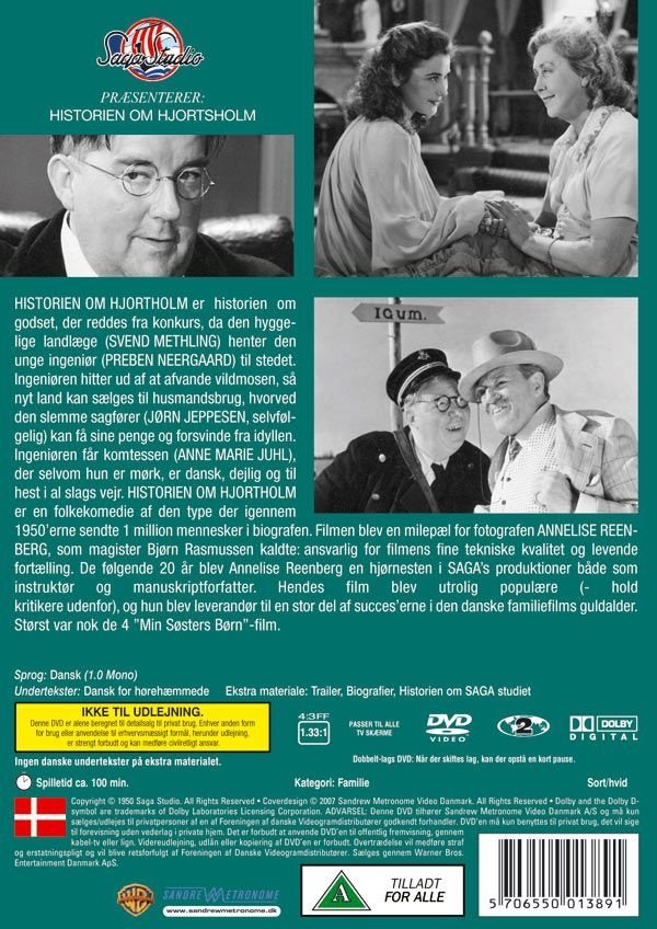 Historien om Hjortholm (DVD)