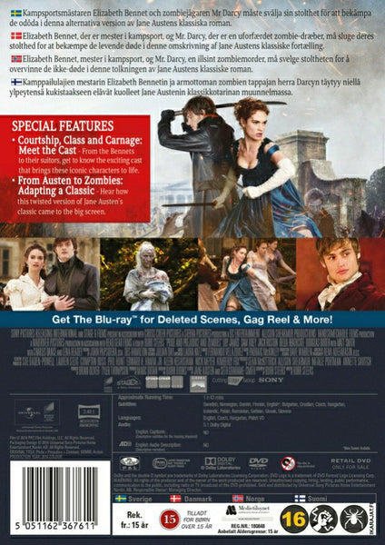 Pride and Prejudice and Zombies (DVD)