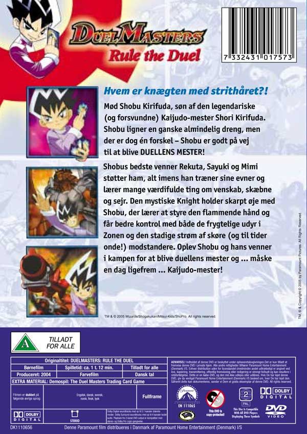 Duelmasters 1: Rule The Duel (DVD)