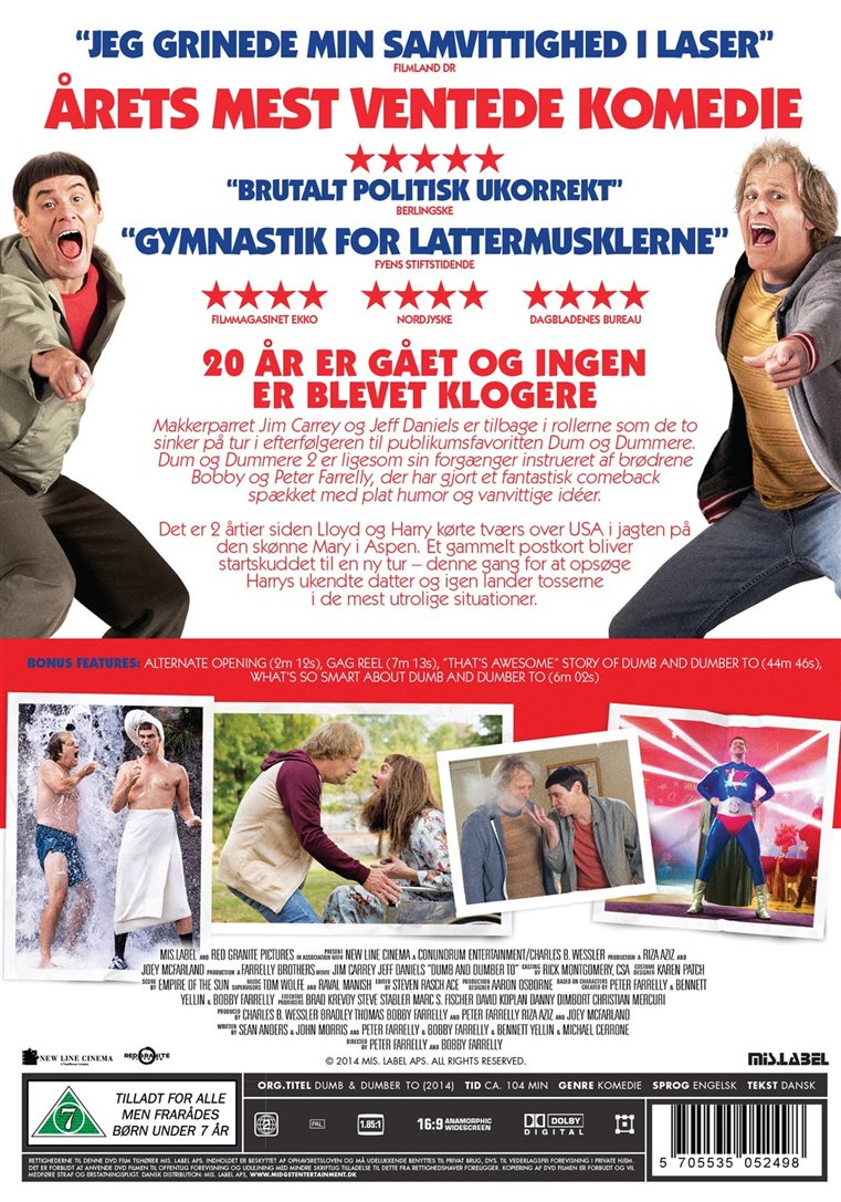 Dum og Dummere 2 (DVD)