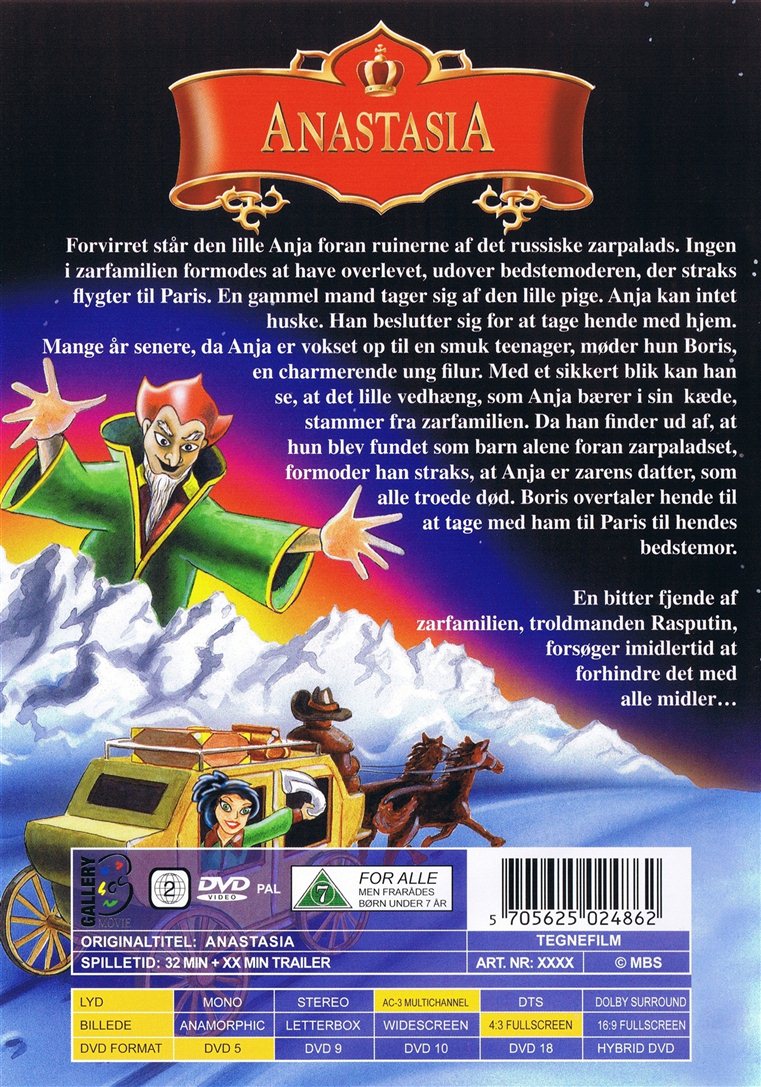 Anastasia (DVD)