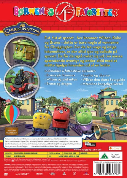 Chuggington - Vi er på safari (DVD)