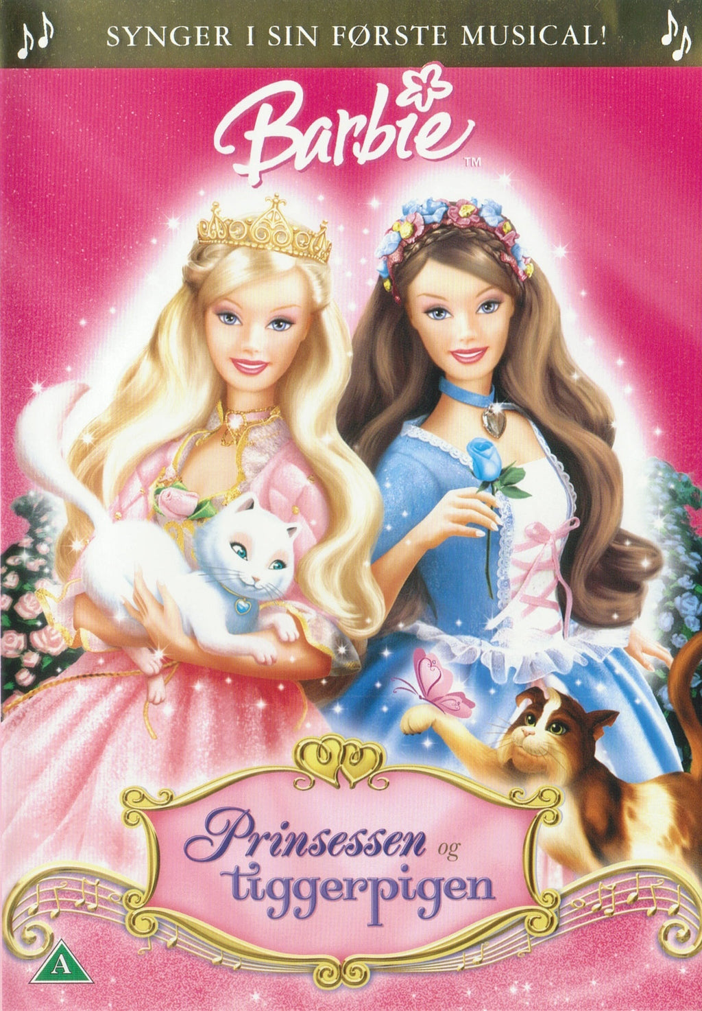 Barbie: Prinsessen og tiggerpigen (DVD)