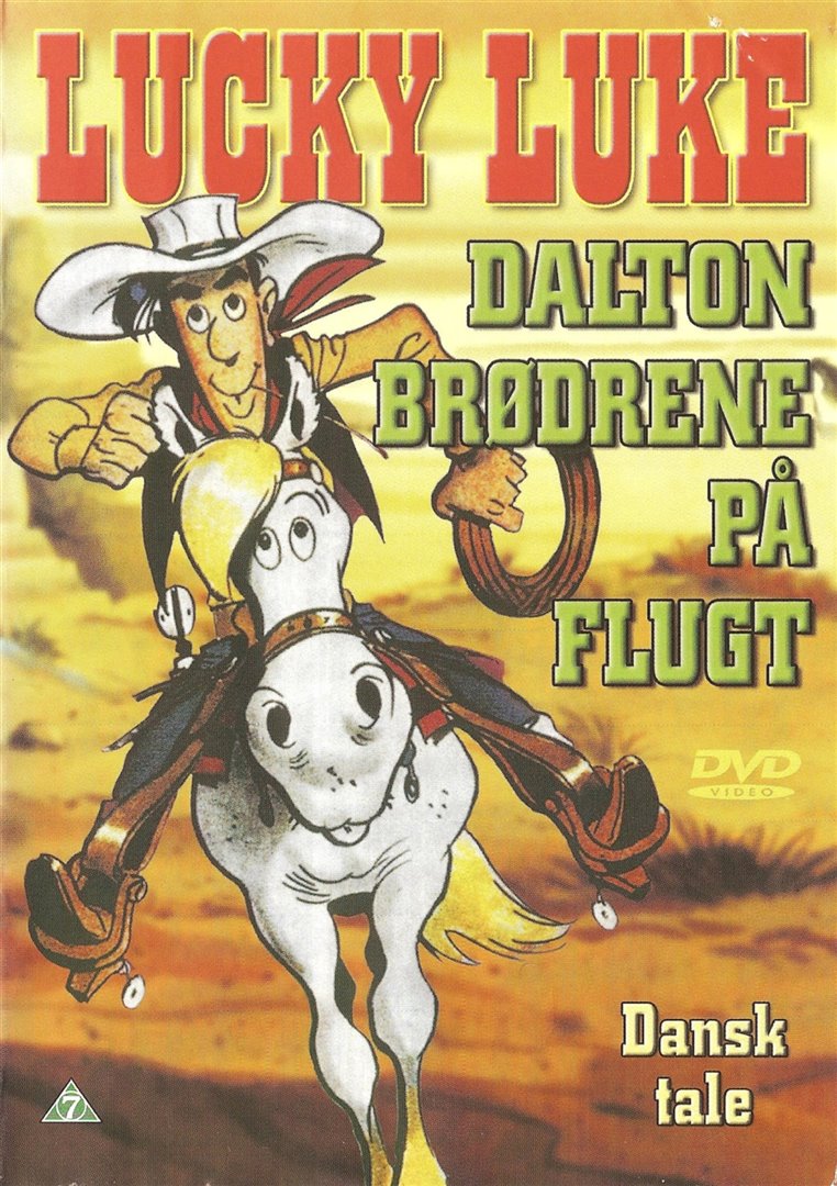 Lucky Luke: Dalton brødrene på flugt (DVD)