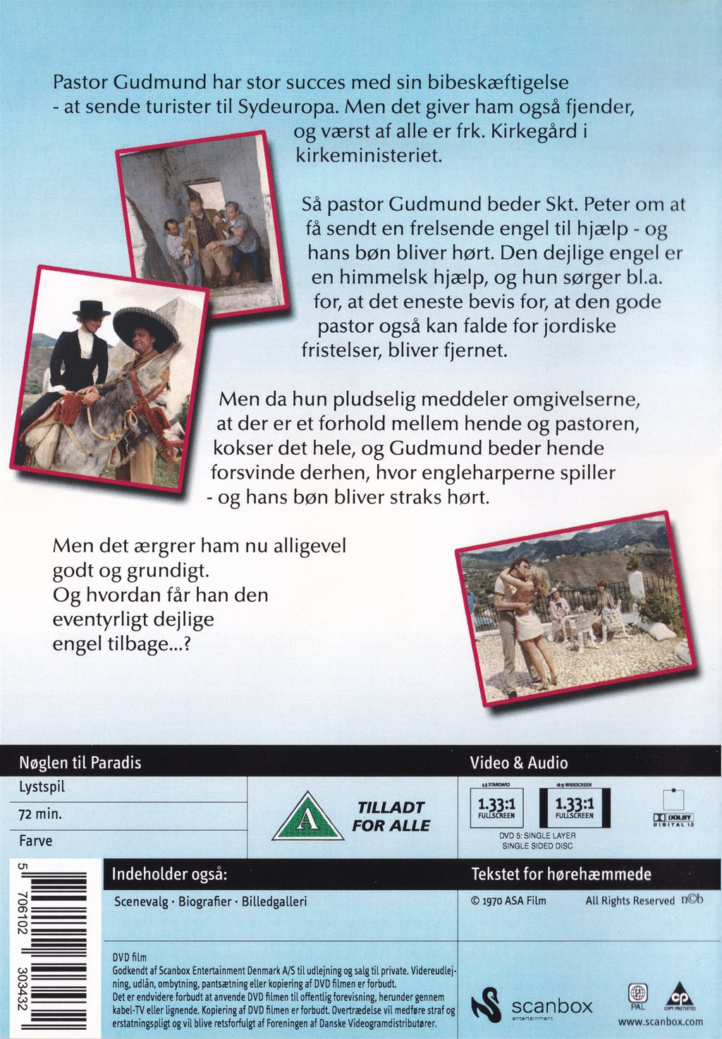 Nøglen til paradis (DVD)