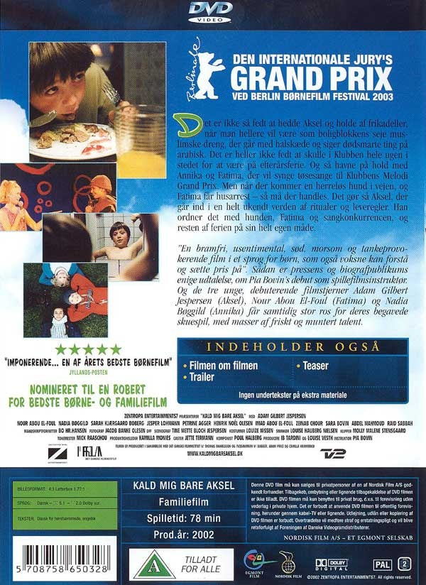 Kald mig bare Aksel (DVD)