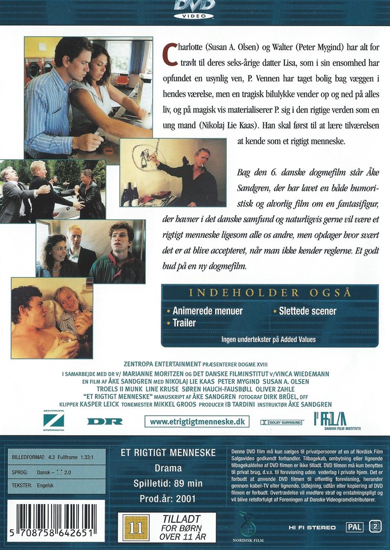 Et Rigtigt Menneske (DVD)
