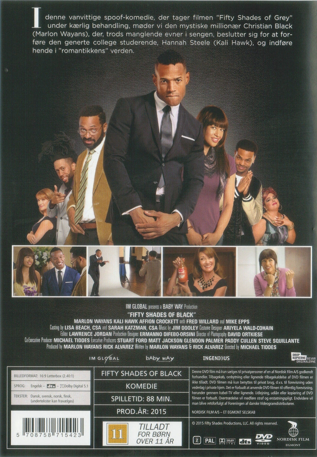Fifty Shades of Black (DVD)