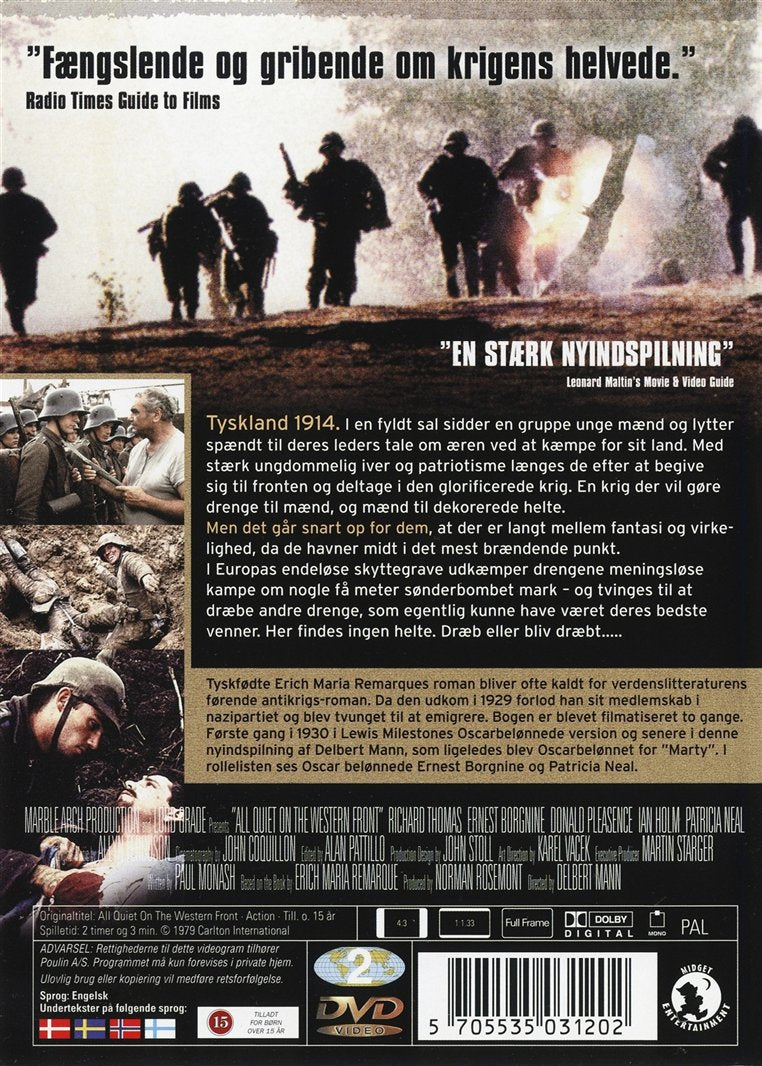 Intet Nyt Fra Vestfronten (DVD)
