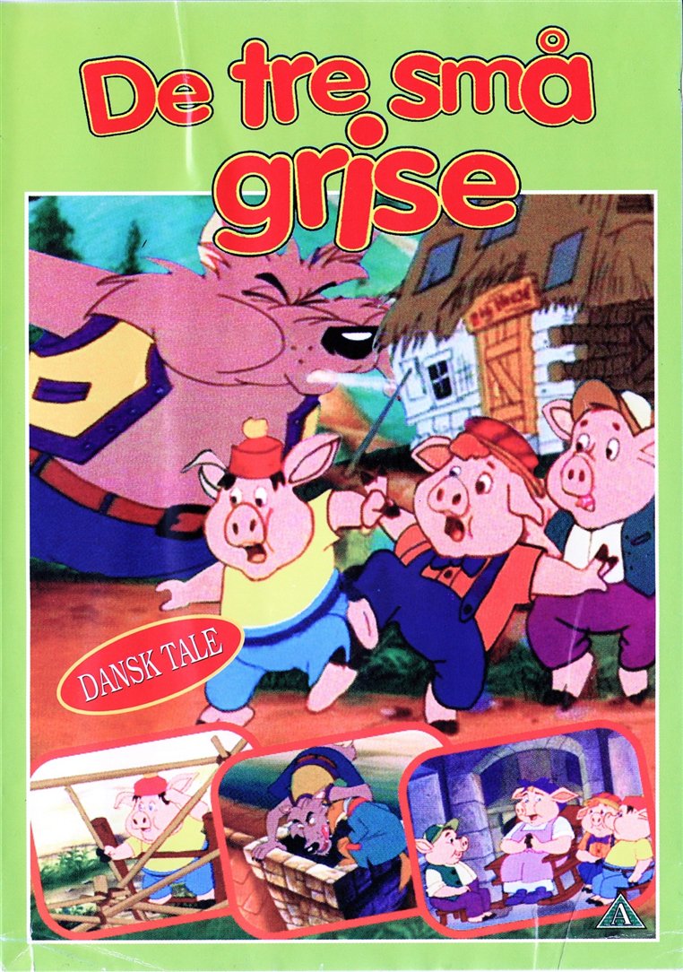 De tre små grise (DVD)