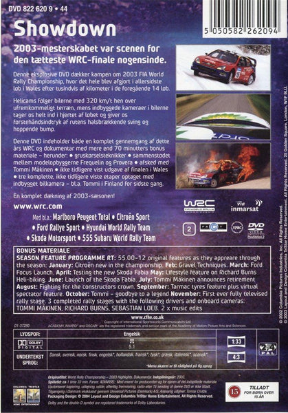 WRC 2003 Showdown - FIA World Rally Championship (DVD)