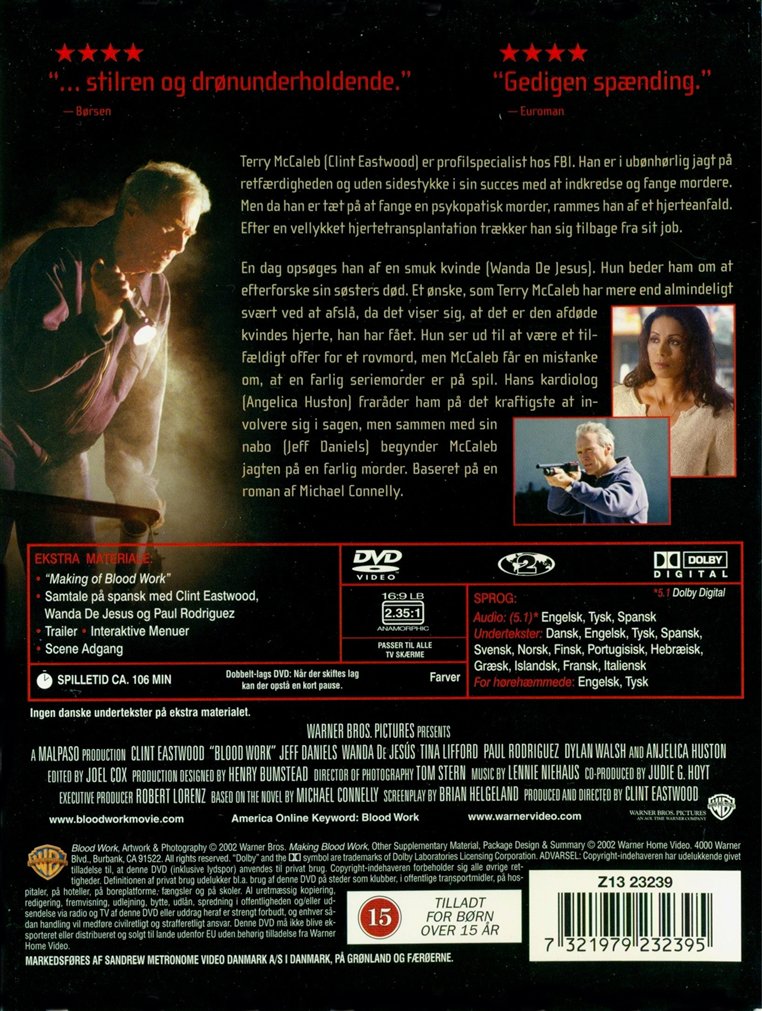 Blood Work (DVD)