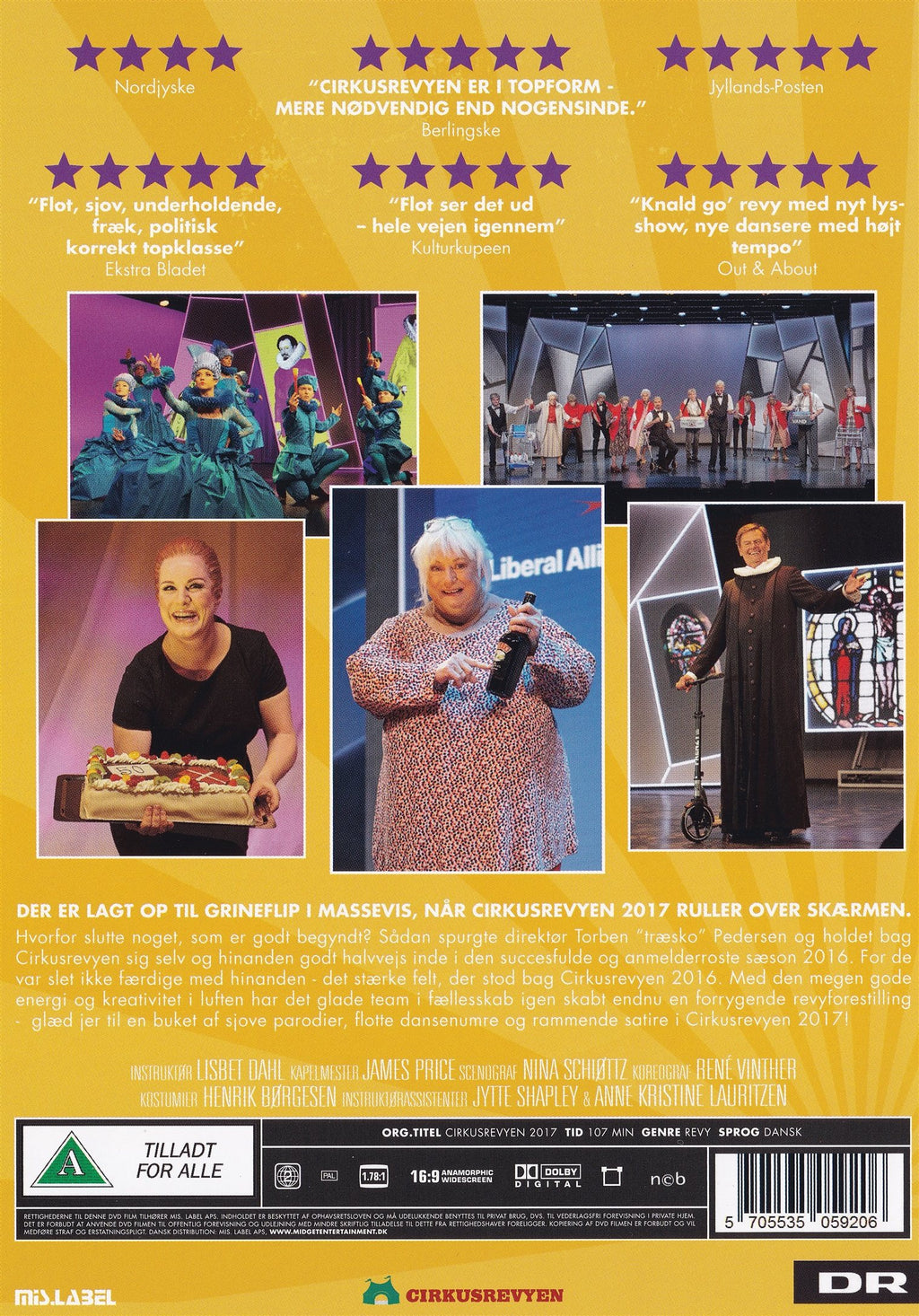 Cirkusrevyen 2017 (DVD)