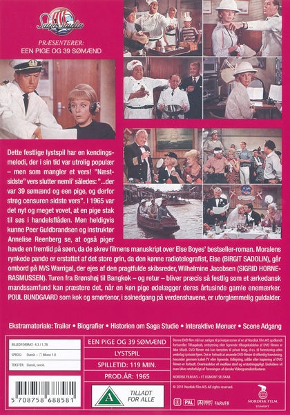 Een pige og 39 sømænd (DVD)