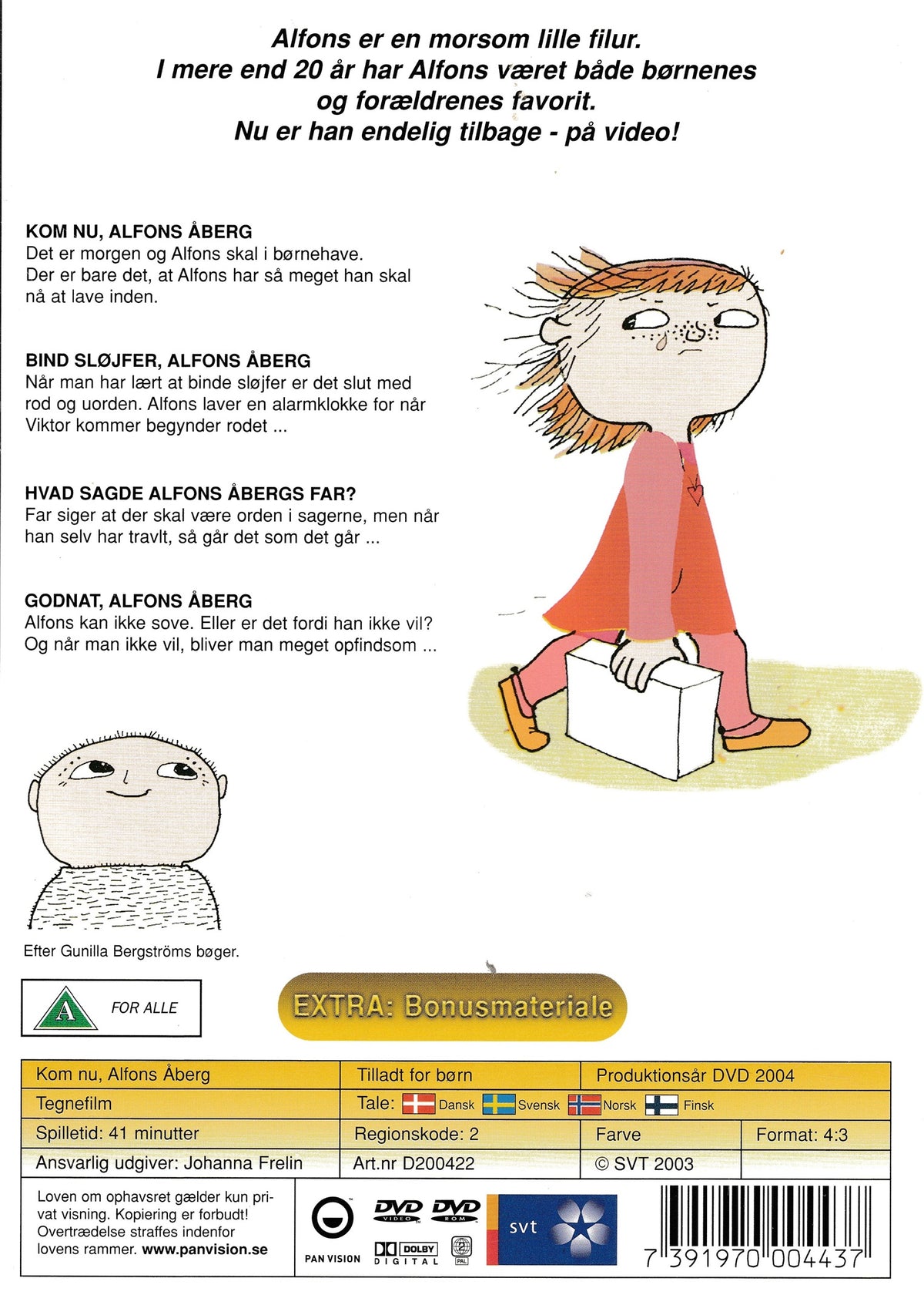 Kom nu, Alfons Åberg (DVD)